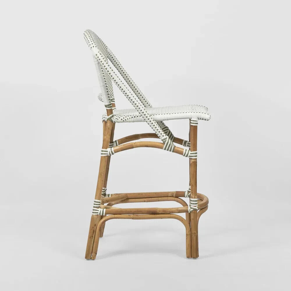 Riviera Counter Stool Grey -Outdoor Undercover By Florabelle Living 103 cm high