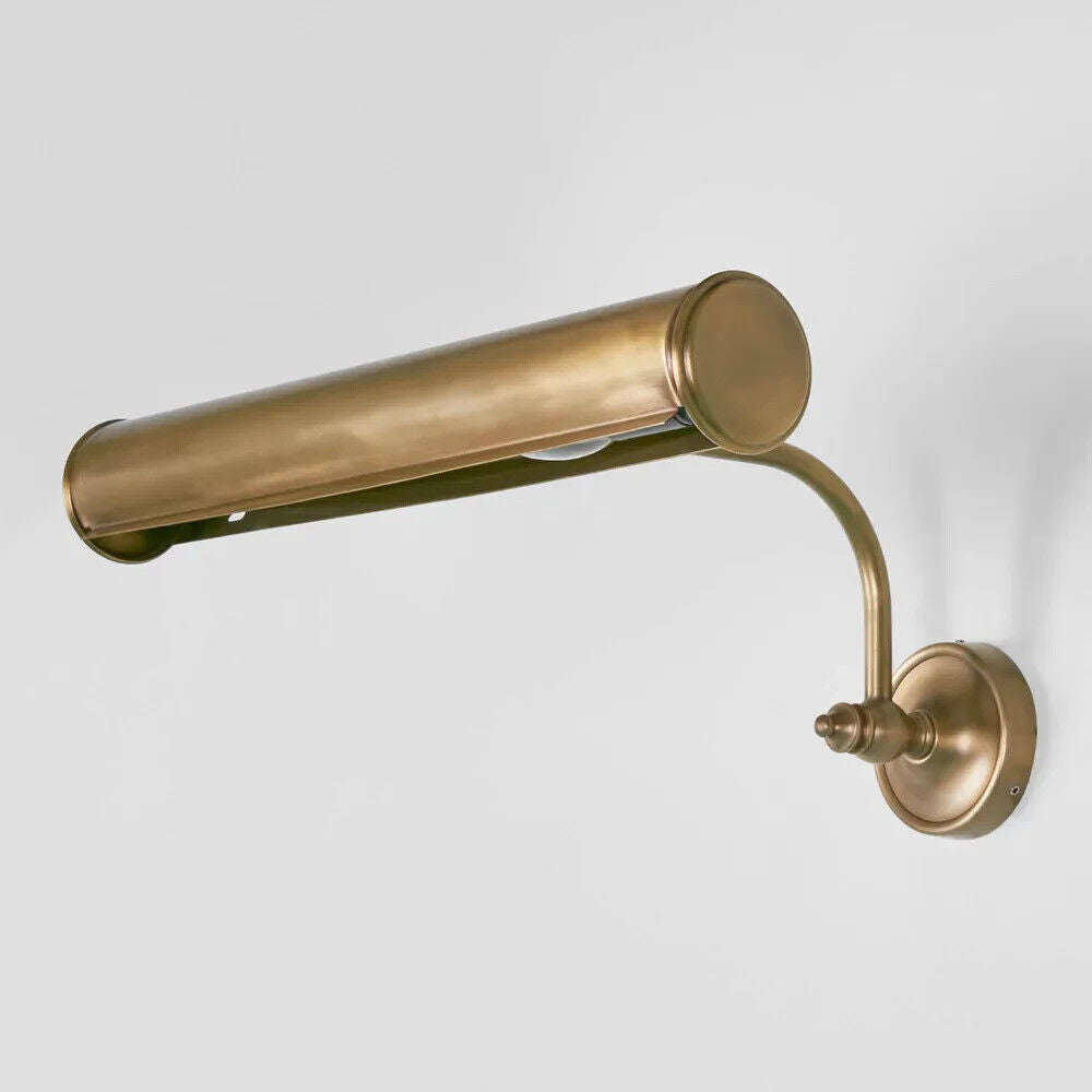BARCLAY WALL LIGHT ANTIQUE BRASS By Emac & Lawton