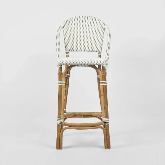 Riviera Counter Stool Grey -Outdoor Undercover By Florabelle Living 112 cm high