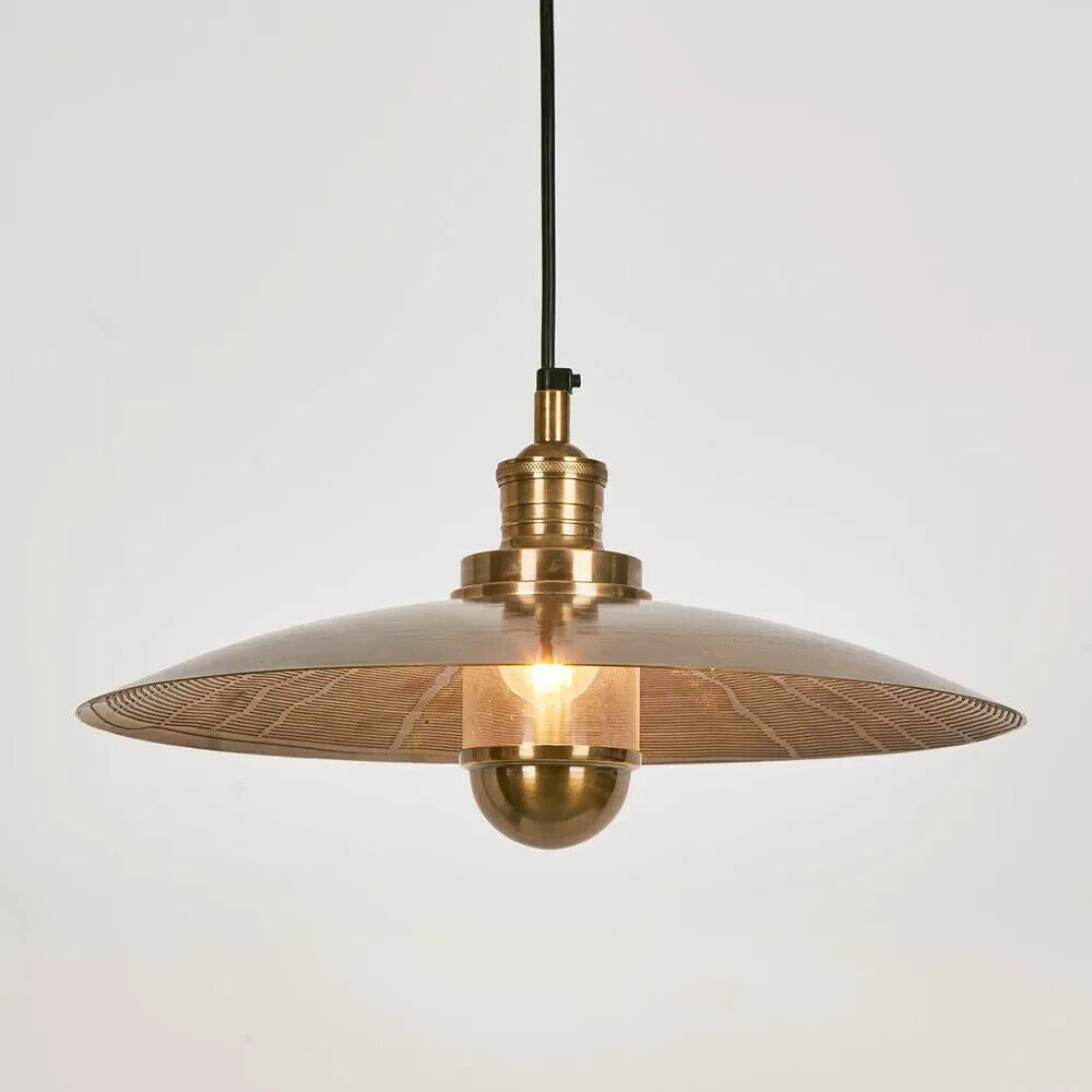 Henry Ceiling Pendant Antique Brass By Emac & Lawton