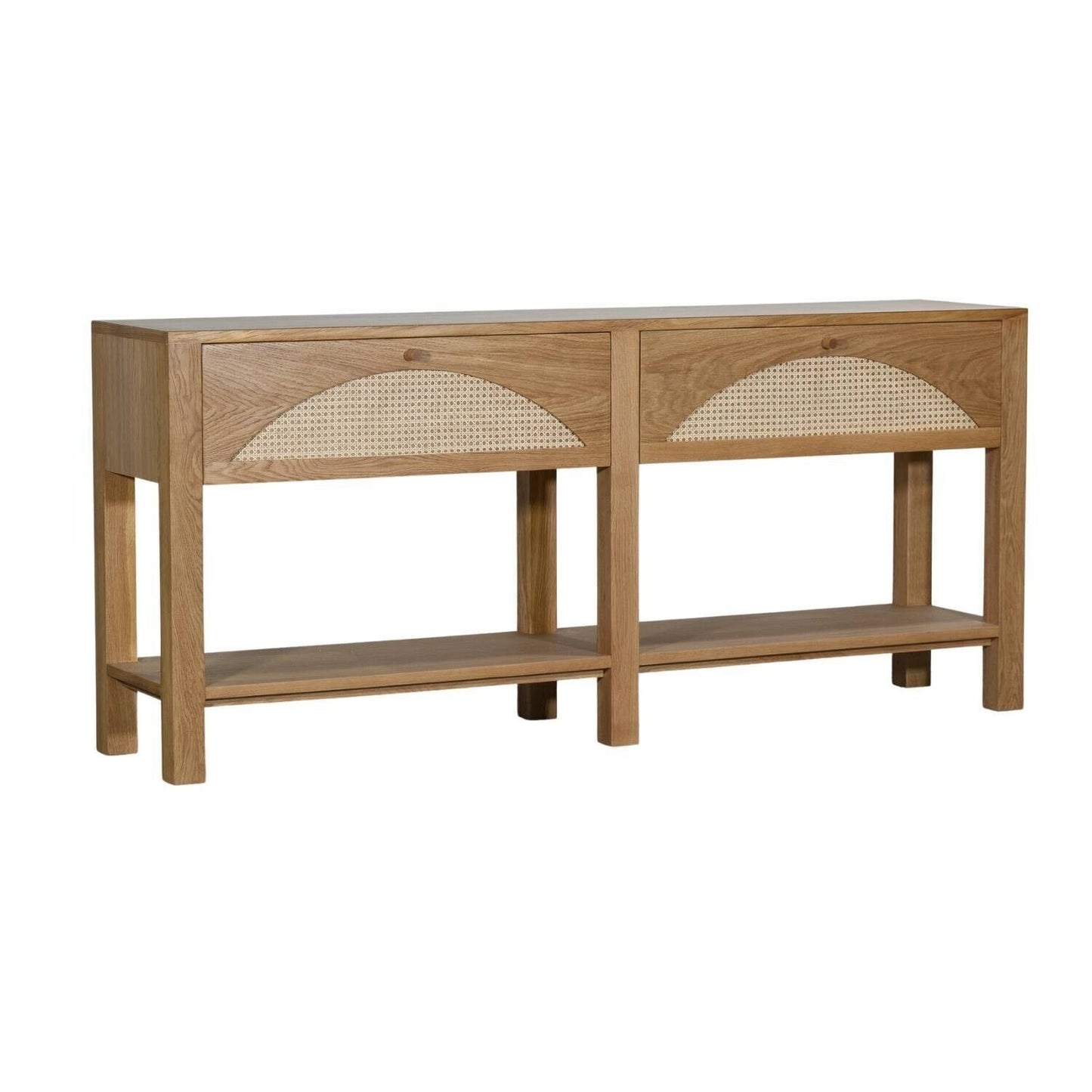 LOFT CONSOLE BY SATARA MADE FROM 100% OAK AND RATTAN