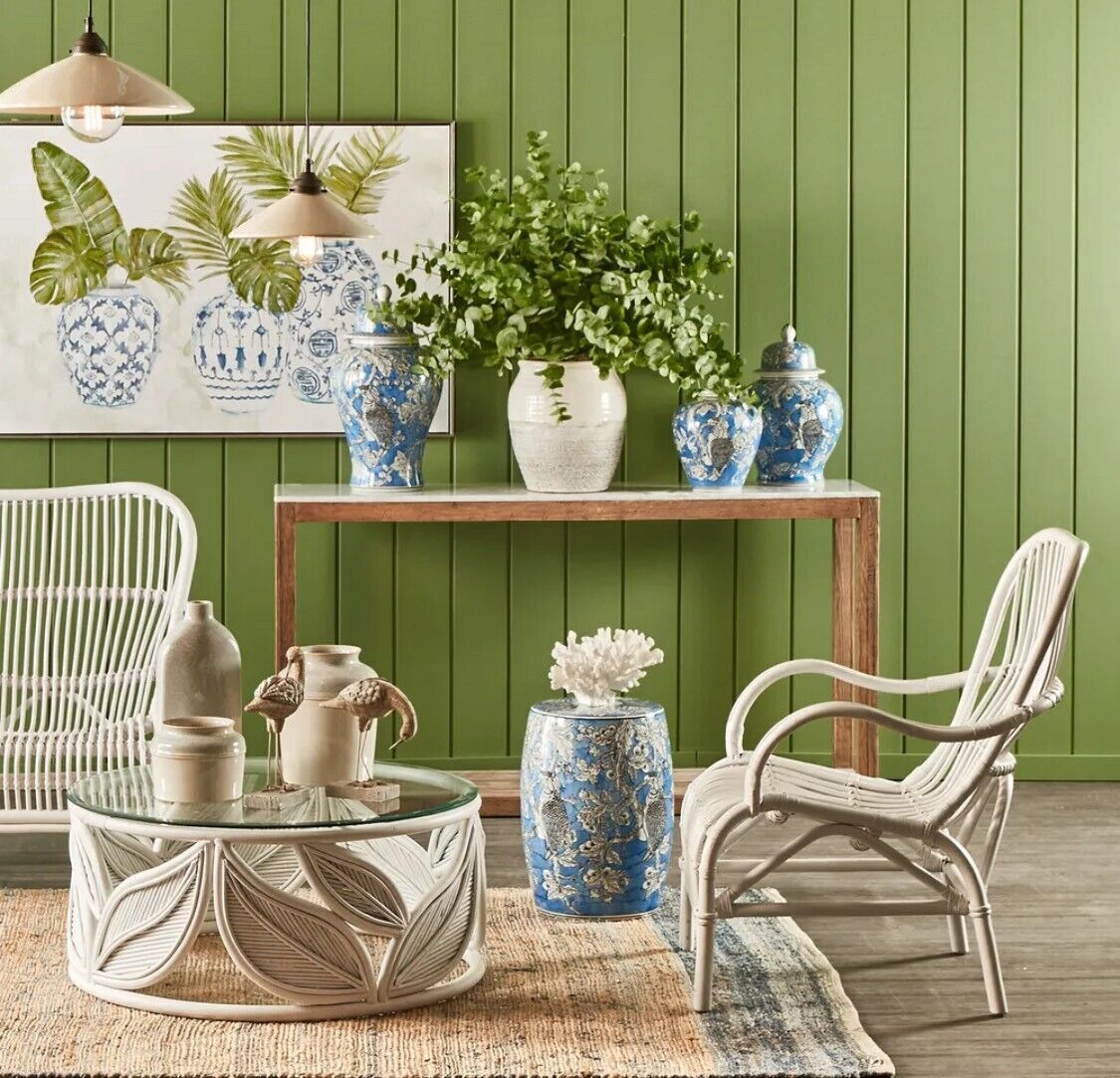 Seville Rattan Armchair White -Outdoor Undercover By Florabelle Living