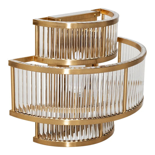 Fontaine Wall Sconce - Brass -  by Cafe Lighting