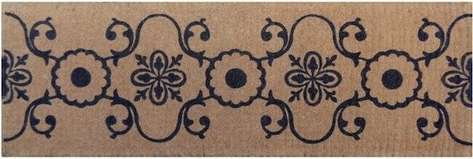 THICK LONG DOOR MAT Long Elegance 120 X 45 X 4CM 100% COCONUT DOORMAT