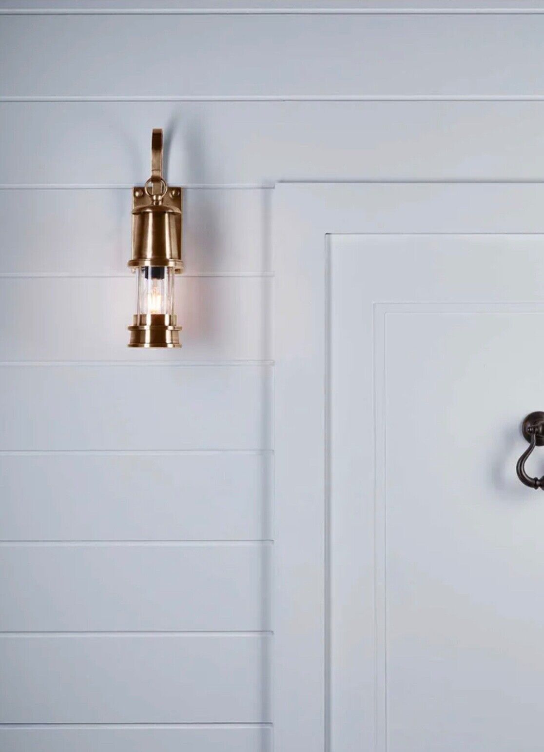 LIBERTY OUTDOOR WALL LIGHT ANTIQUE BRASS By Emac & Lawton