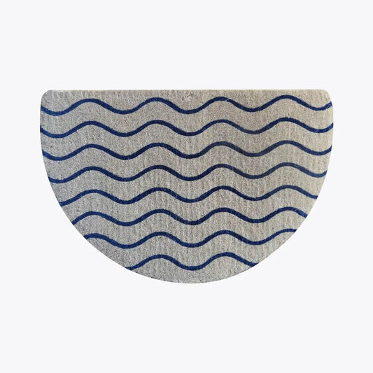 Half Round Wavy 60x90x4cm Door mat Luxury thick by Doormat Designs