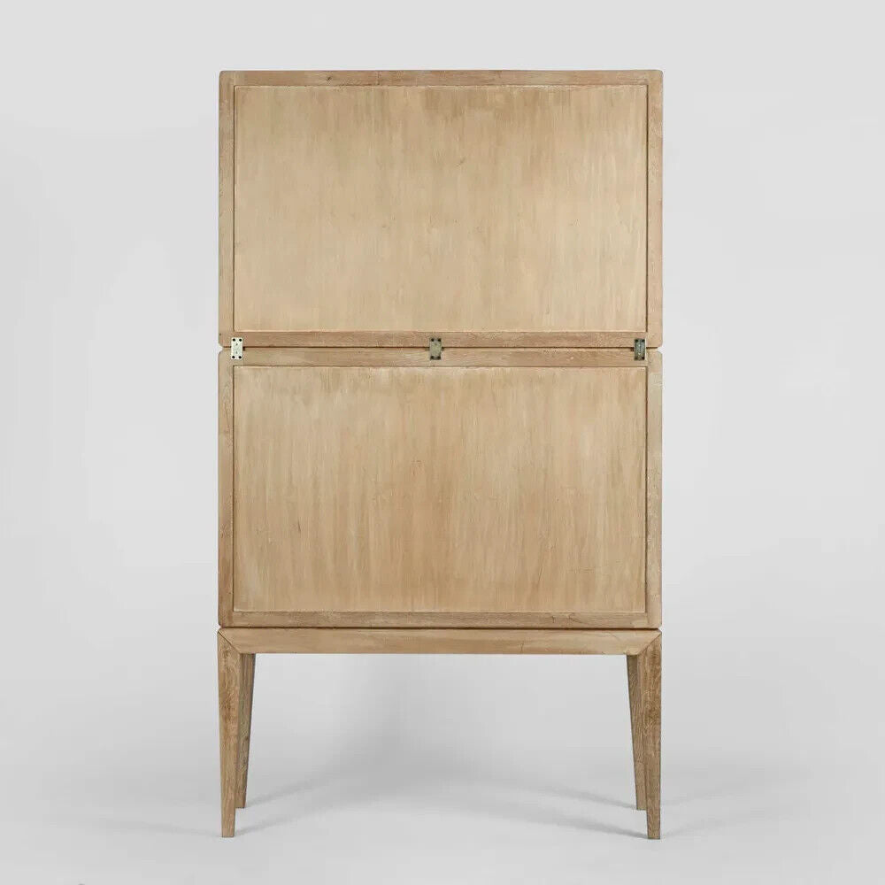 COLUMBUS OAK 6 DOOR CABINET By Florabelle Living