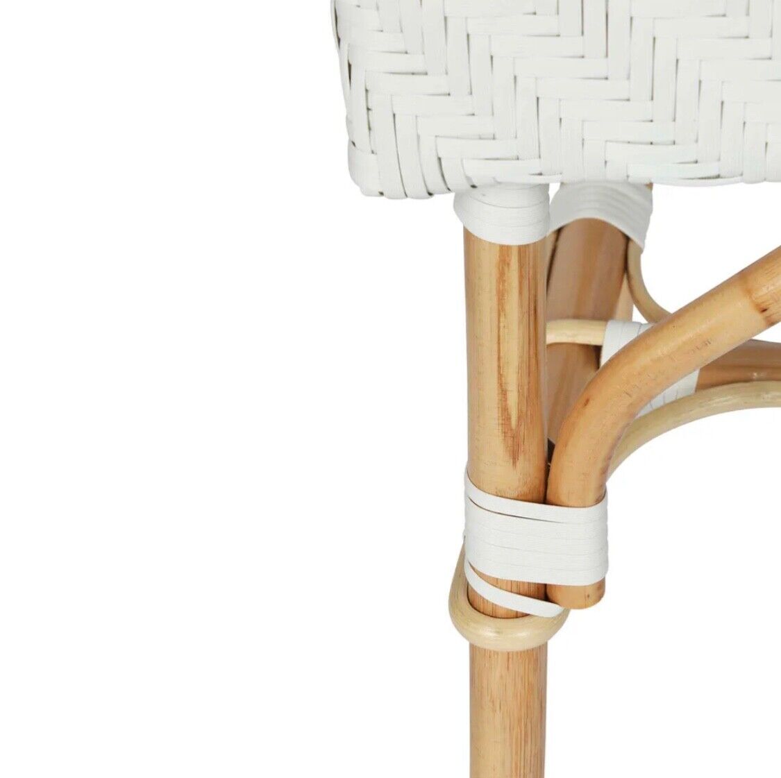 MISSOLI RATTAN BENCH IVORY by Florabelle Living