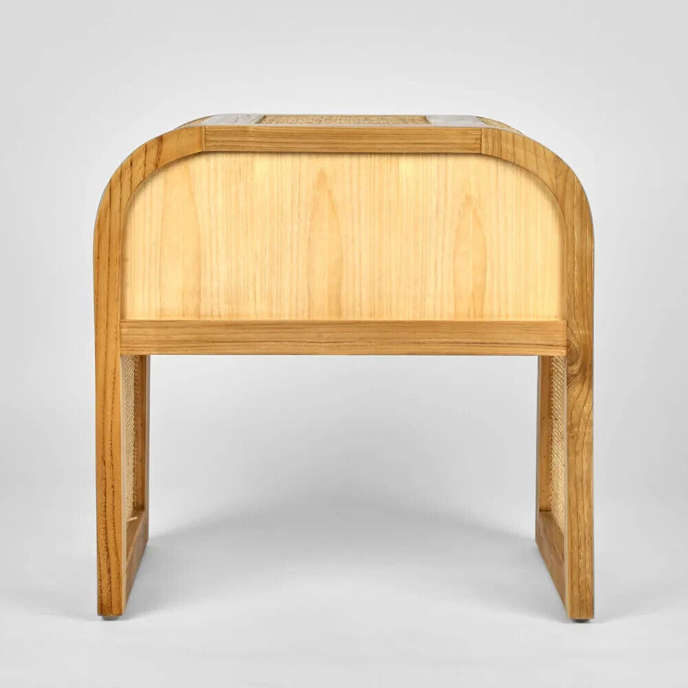 GRACE BEDSIDE TABLE NATURAL By Florabelle Living
