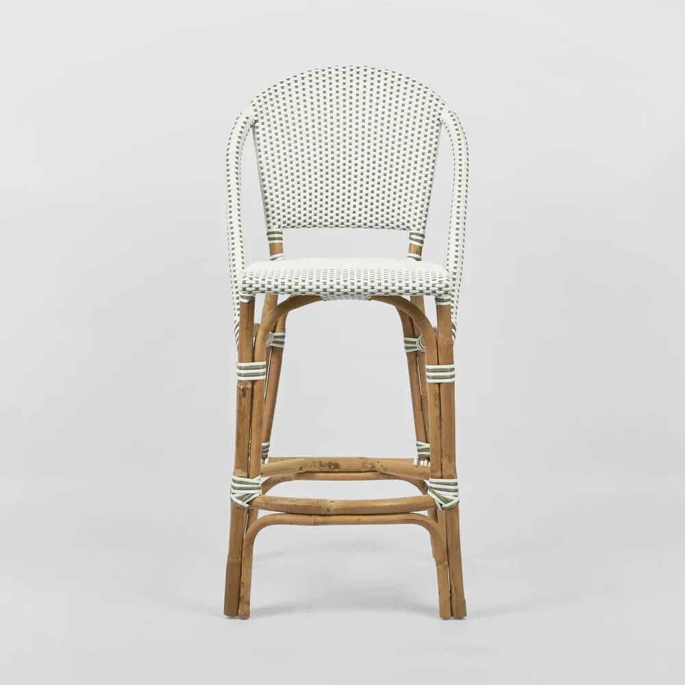 Riviera Counter Stool Grey -Outdoor Undercover By Florabelle Living 103 cm high