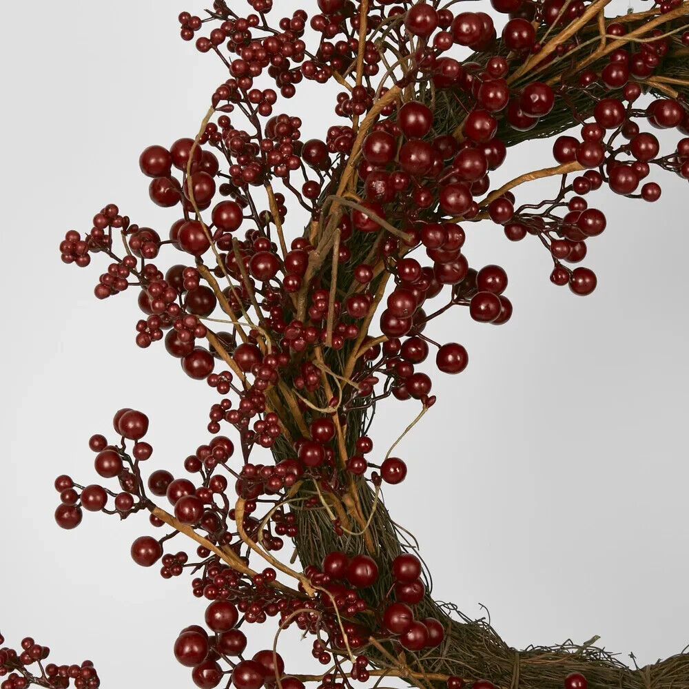 Robina Berry Wreath Large Red By Florabelle Living