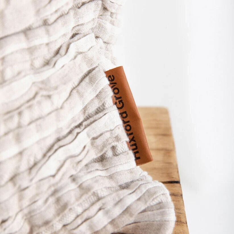 The Airlie Linen Cushion in natural colour - 40x60 cm by Fibre by Auskin