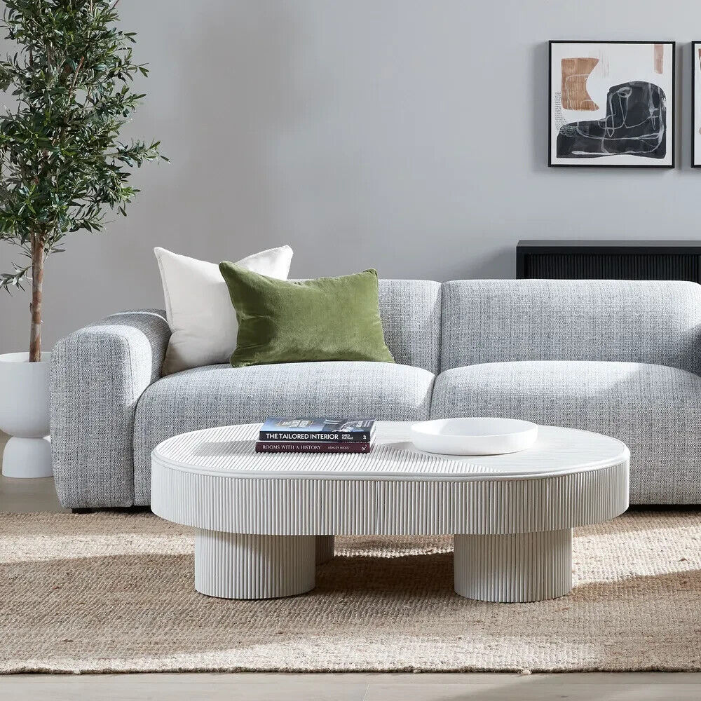 LETITIA COFFEE TABLE ECRU By Florabelle Living
