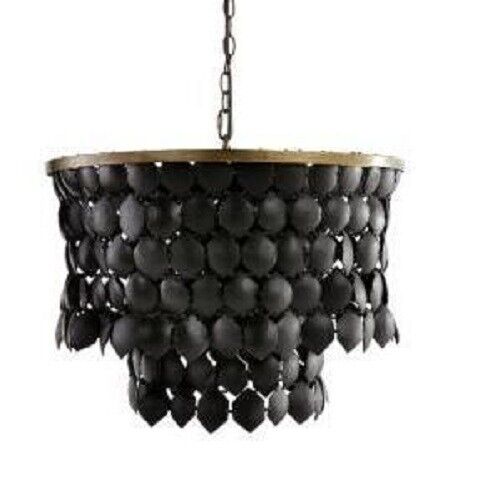 Piatos Hanging Lamp Black - D61 x H49cm