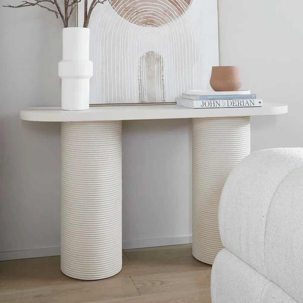 LETITIA CONSOLE TABLE ECRU By Florabelle Living