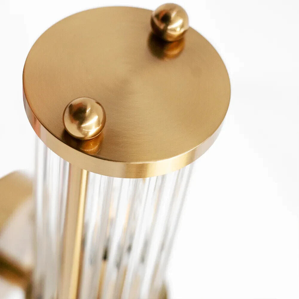 Pre Order Hunter Wall Sconce - Brass Short - Brass -  by Cafe Lighting Due Dec24