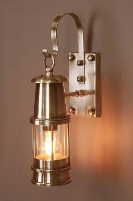 LIBERTY OUTDOOR WALL LIGHT ANTIQUE BRASS By Emac & Lawton