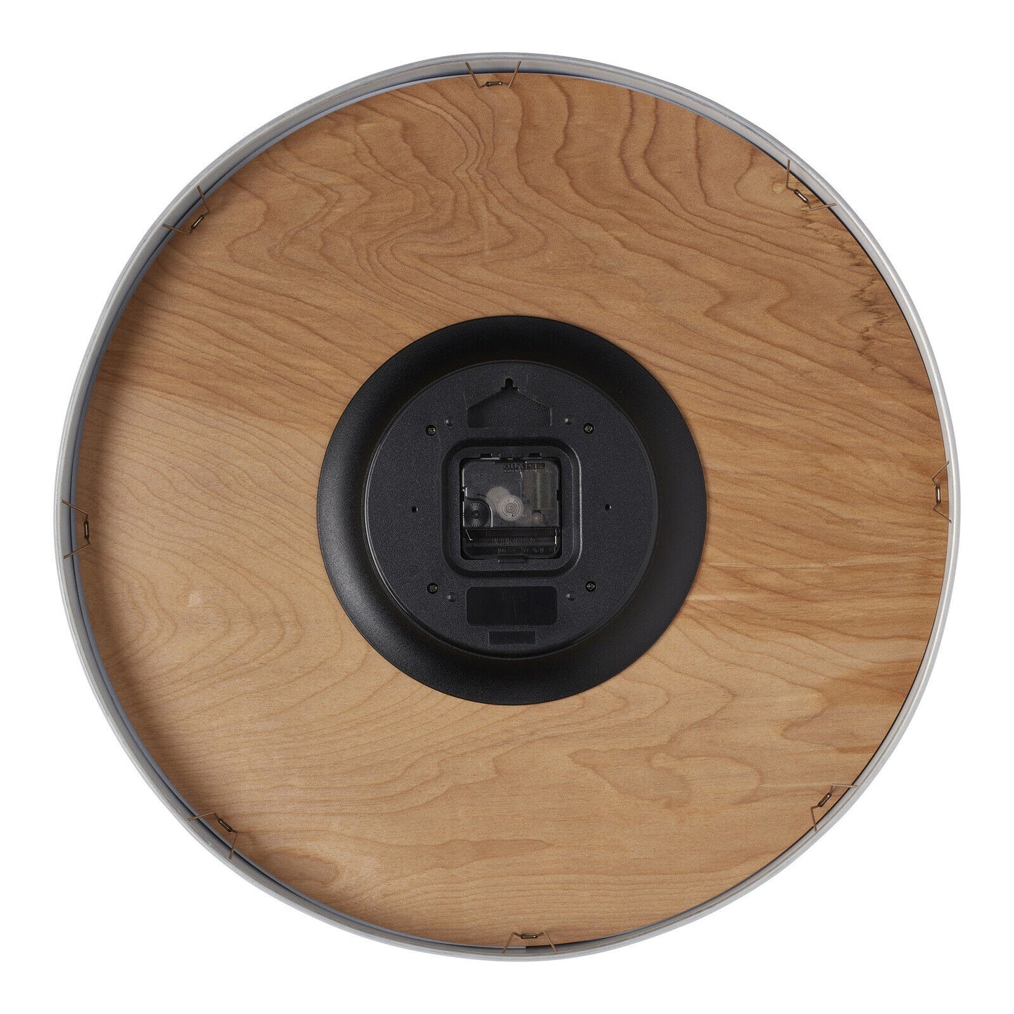 NEW Willow Charcoal Grey 50 cm Silent Wall Clock by One Six Eight London