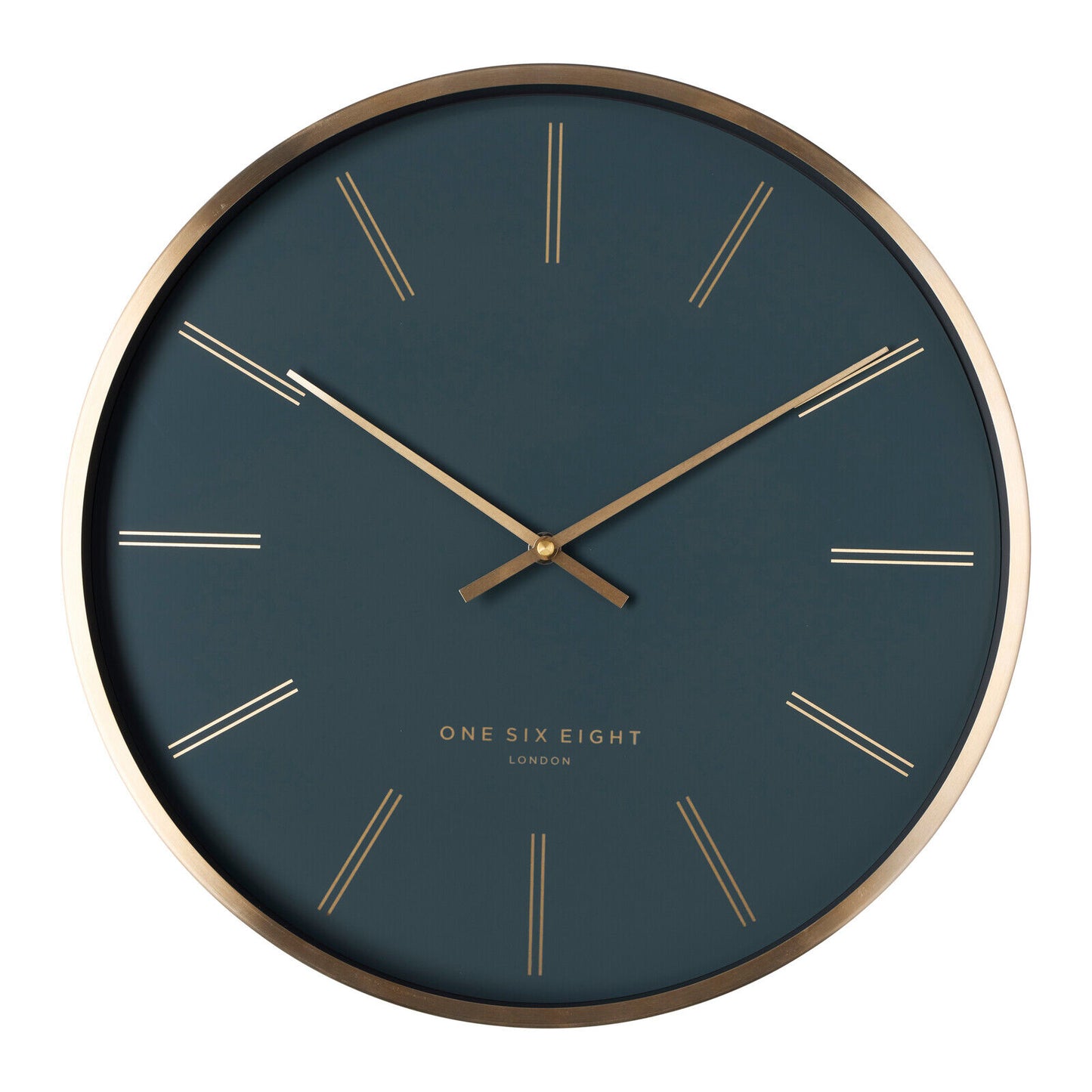 OTTO 40CM PETROL BLUE SILENT WALL CLOCK