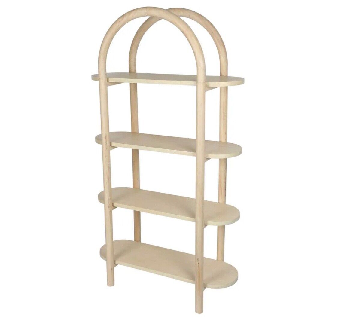NOOSA SHELVING UNIT WHITE 180CM By Florabelle Living