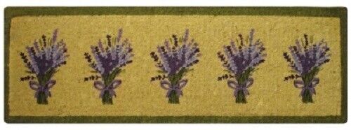 Long Lavender THICK LONG DOOR MAT  120 X 45 X 4CM 100% COCONUT DOORMAT