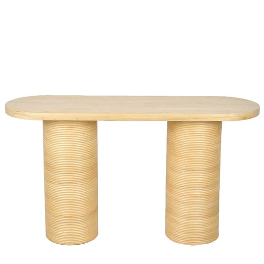 LETITIA CONSOLE TABLE NATURAL By Florabelle Living