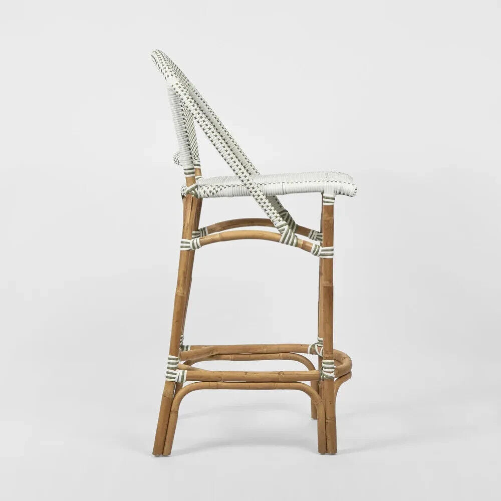 Riviera Counter Stool Grey -Outdoor Undercover By Florabelle Living 112 cm high