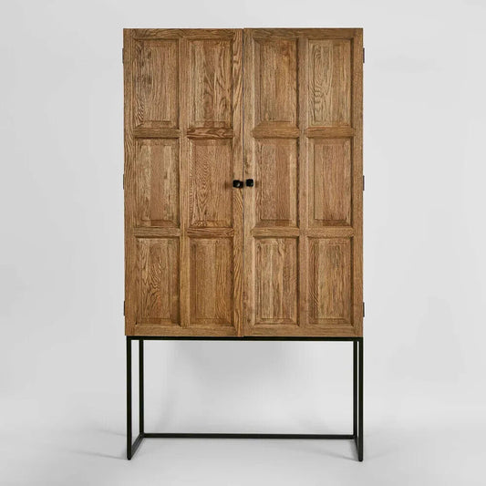 SIERRA OAK STORAGE CABINET By Florabelle Living