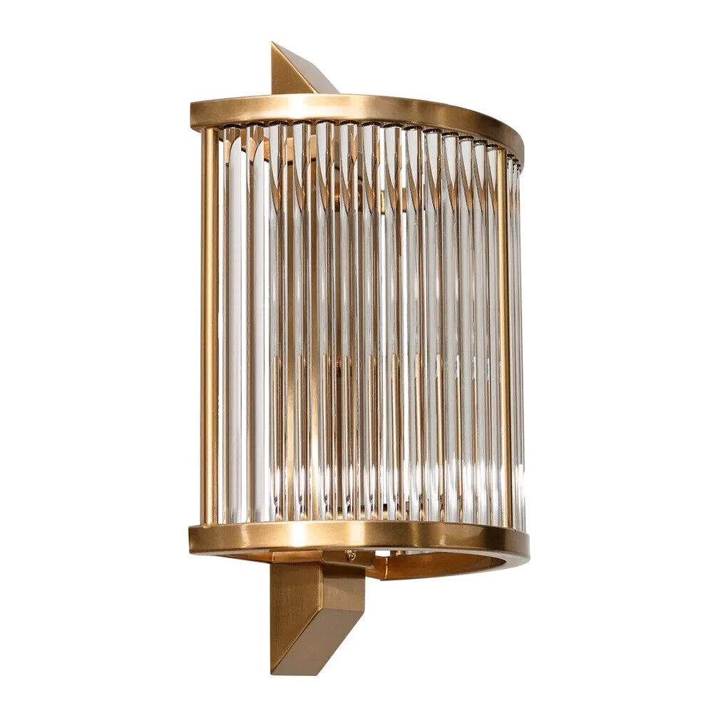 Hayworth Wall Sconce - Brass -  by Cafe Lighting