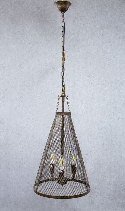 WALKER CEILING PENDANT BRONZE - 35 D X 62 H - By Emac & Lawton
