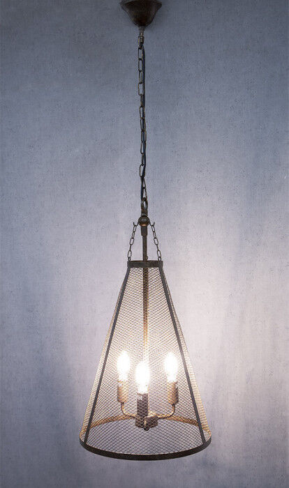 WALKER CEILING PENDANT BRONZE - 35 D X 62 H - By Emac & Lawton