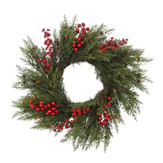 Floriade Berry Wreath Green By Florabelle Living