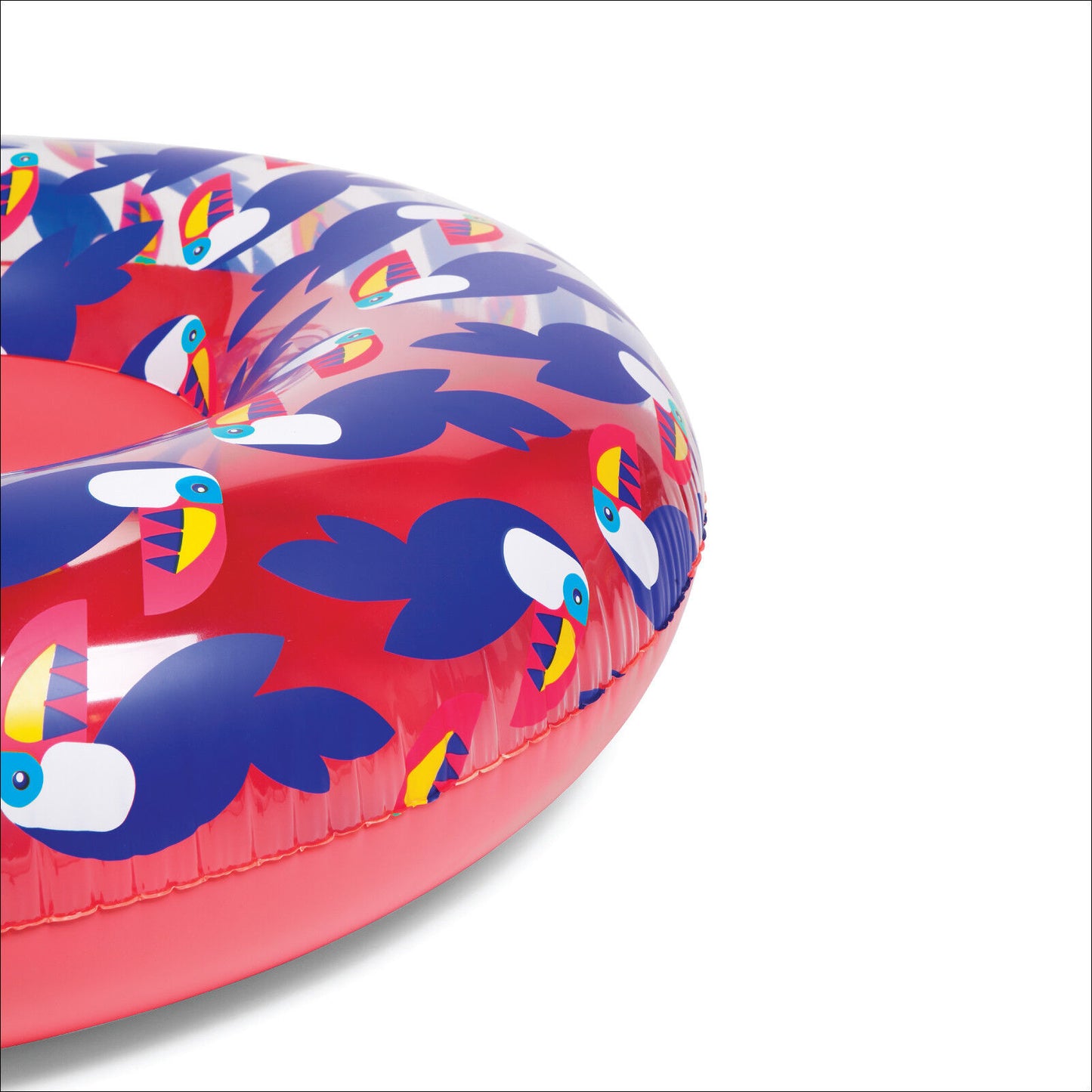 NEW SUNNYLIFE - Inflatable TOUCAN Huge Pool Ring Floating Pool Toy Age 6+