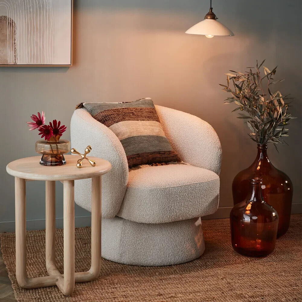 Selena Swivel Chair By Florabelle Living