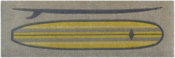LONG SURF BOARD Doormat Luxury thick 100% Coir -120 X 45 X 4cm  DOORMAT DESIGNS
