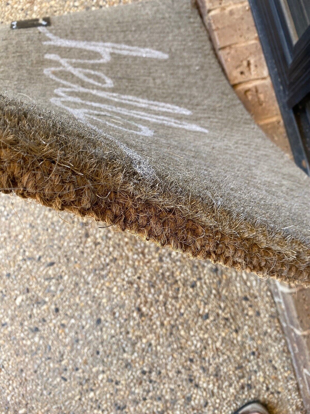 HIGH QUALITY Thick Door mat Hello   45 X 75 X 4 CM 100% Coir DUE 15 OCT 21