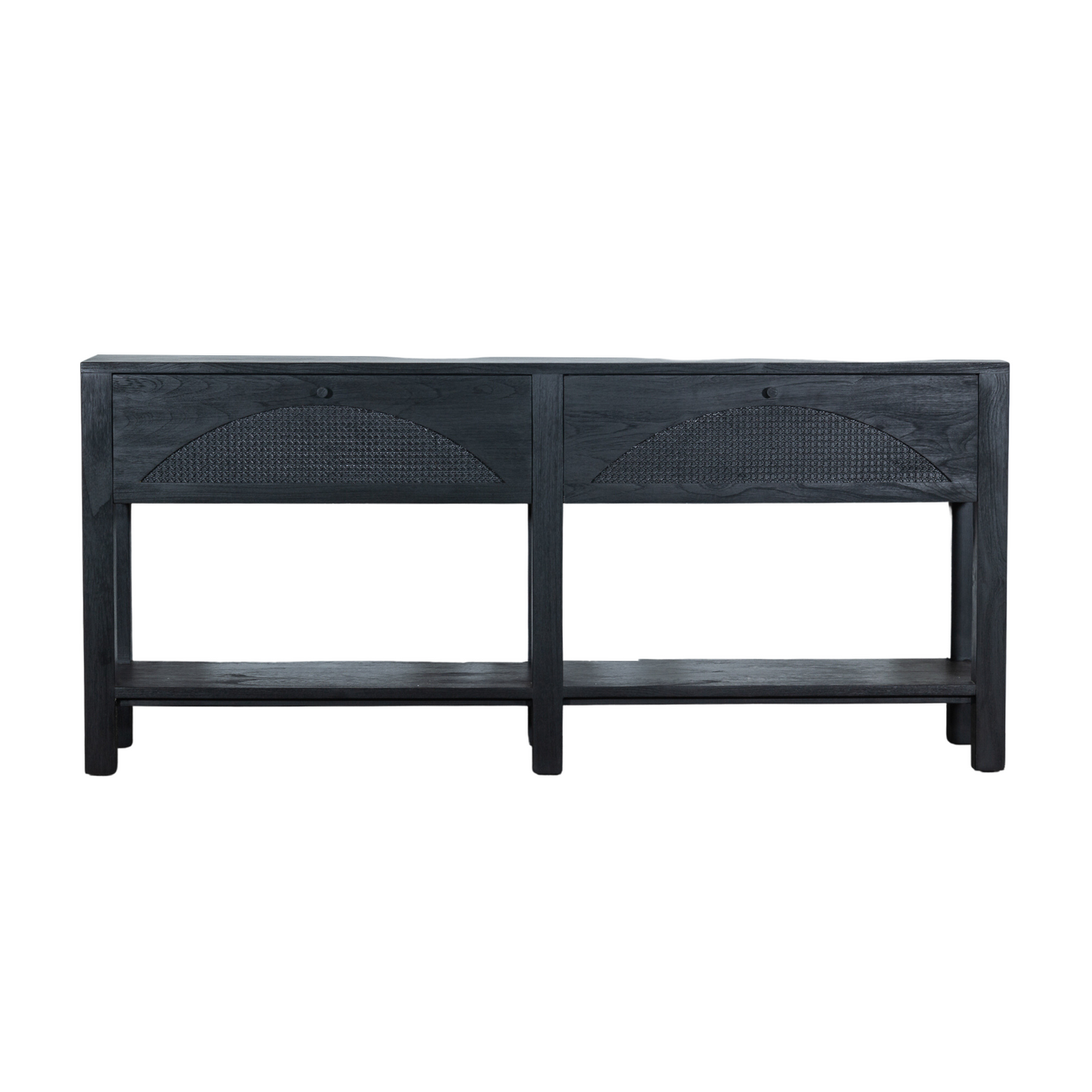 Loft Console By Satara Charcoal Black