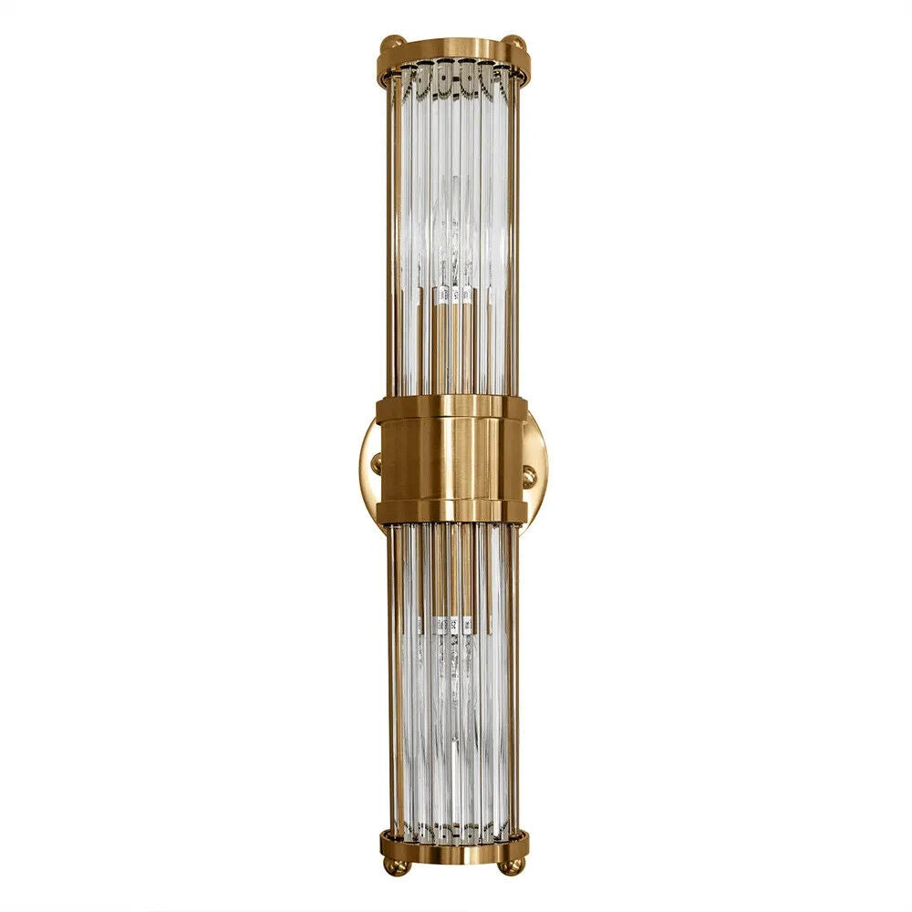 Hunter Wall Sconce - Brass Long Brass  Cafe Lighting
