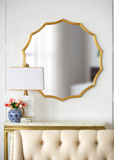 Minyama Scalloped Mirror 101 cm