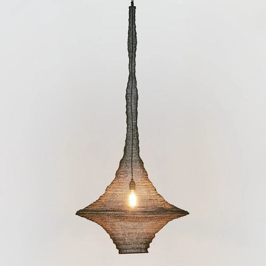 Santa Monica Hanging Lamp Black Emac & Lawton