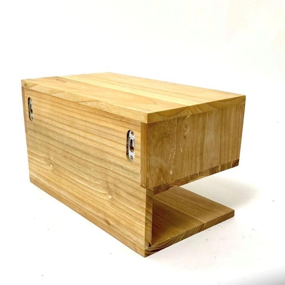 Cole Oak Night Stand - Wall mounted bedside table 35 x 20 x 20 CM