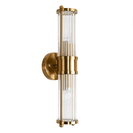 Hunter Wall Sconce - Brass Long Brass  Cafe Lighting