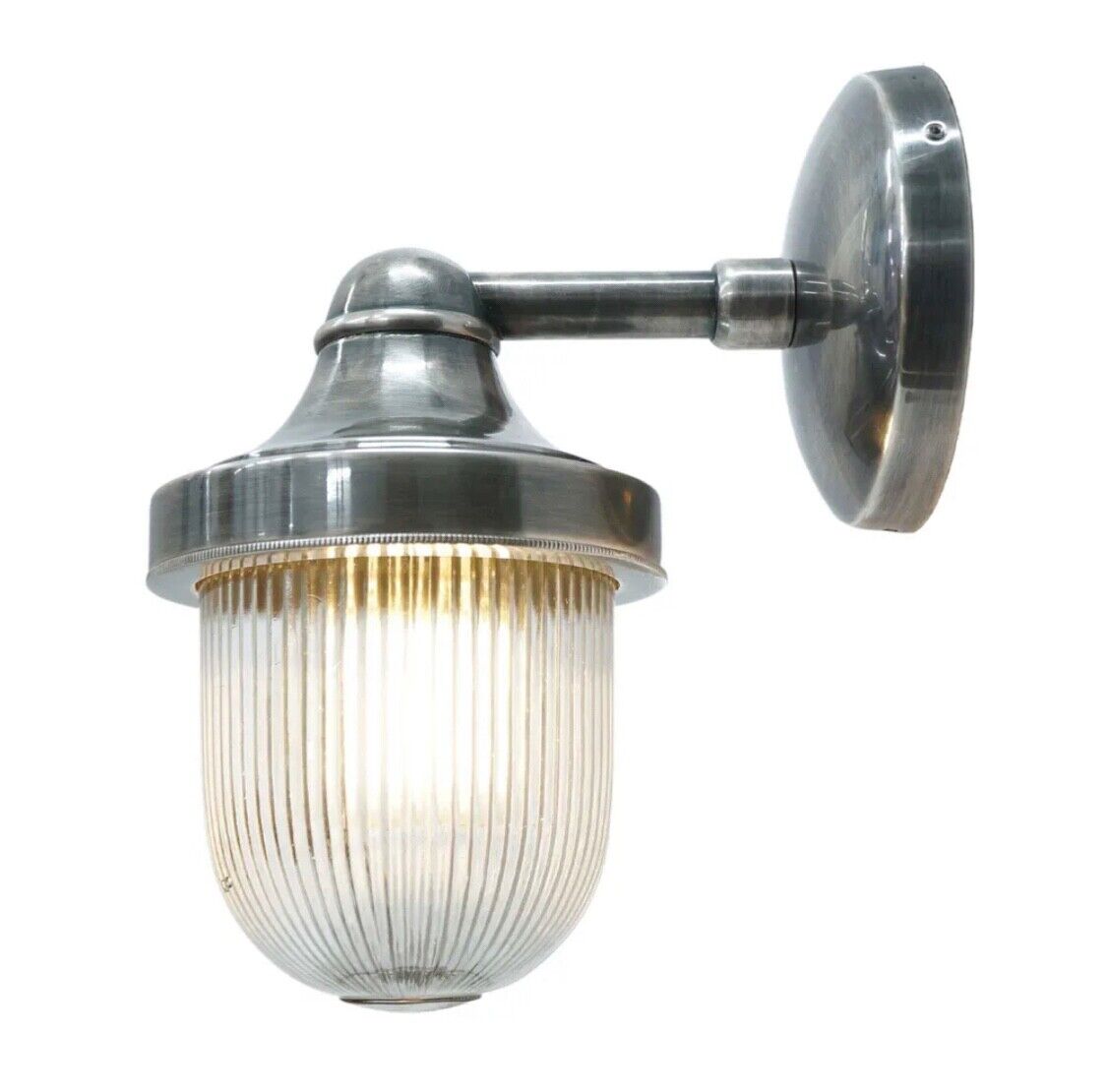 ** Pre Order JADE OUTDOOR WALL LIGHT SILVER By Emac & Lawton Due 28 NOV 25