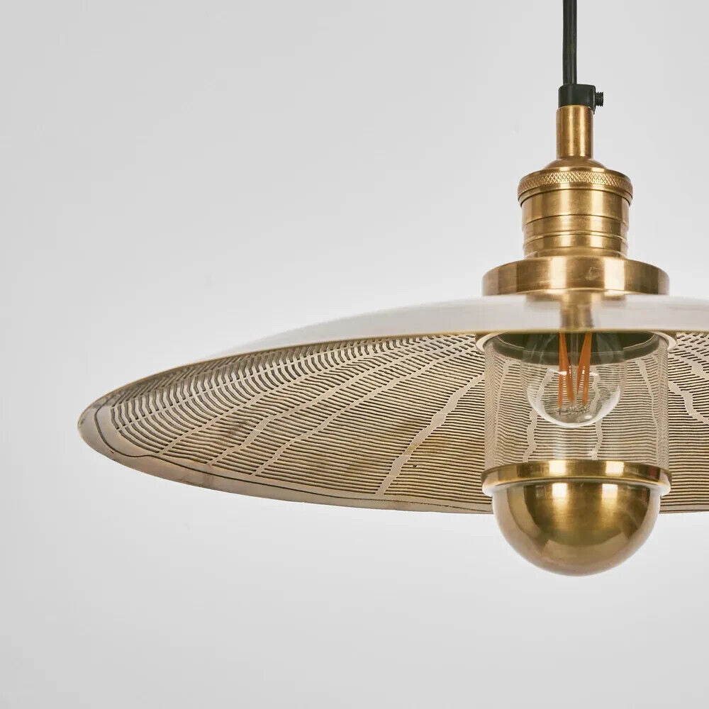 Henry Ceiling Pendant Antique Brass By Emac & Lawton