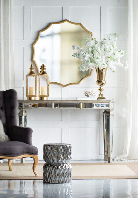 Minyama Scalloped Mirror 101 cm
