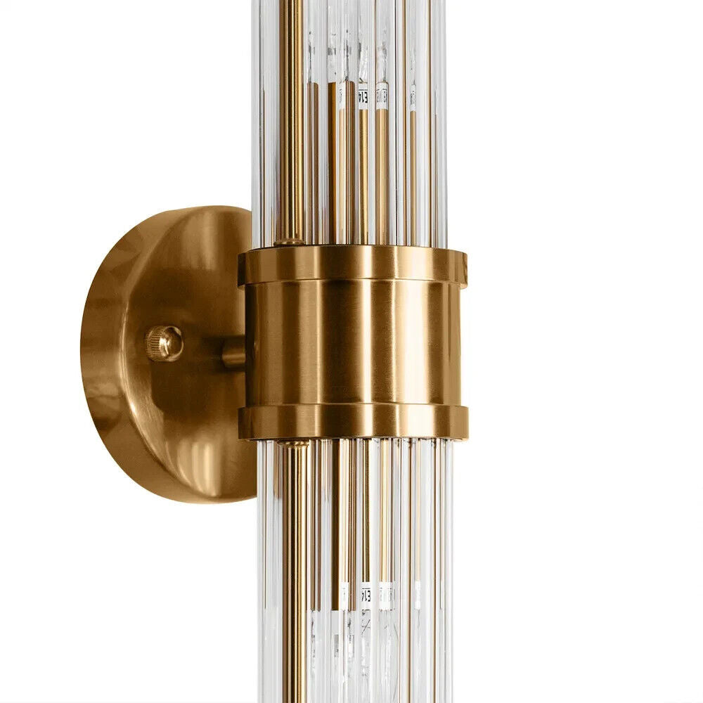 Hunter Wall Sconce - Brass Long Brass  Cafe Lighting