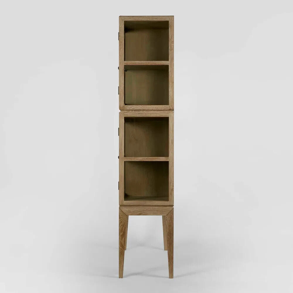 COLUMBUS OAK 6 DOOR CABINET By Florabelle Living