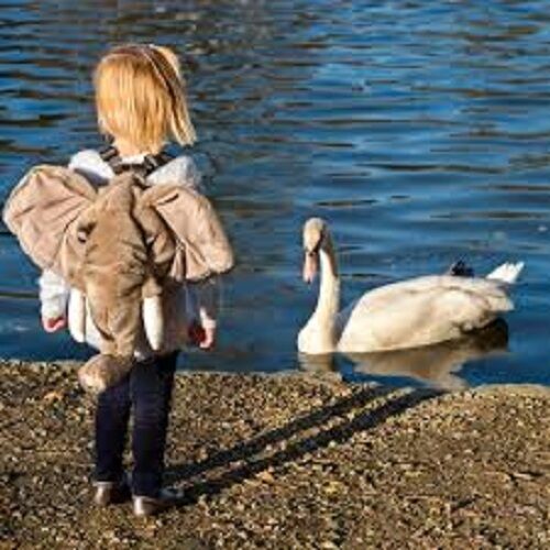 NEW Wild & Soft Plush Elephant Children Unisex Backpack / Back Pack