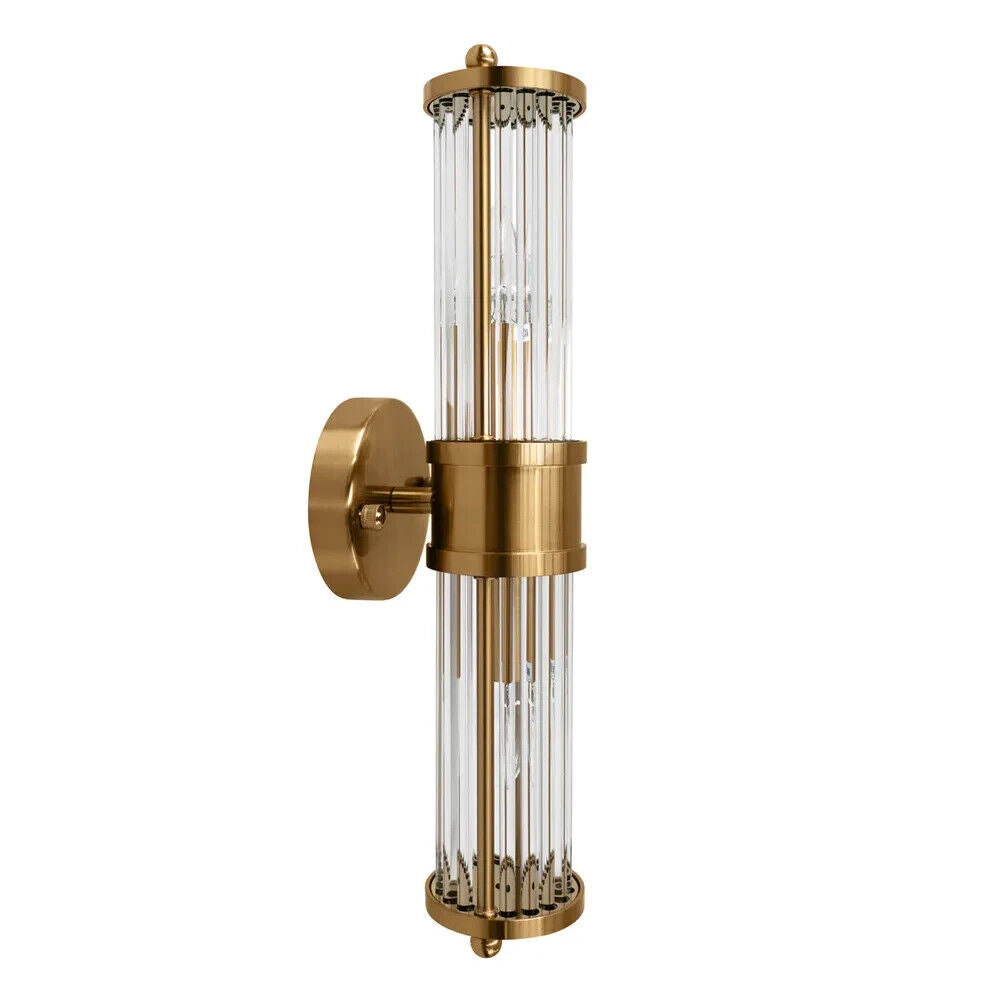 Hunter Wall Sconce - Brass Long Brass  Cafe Lighting