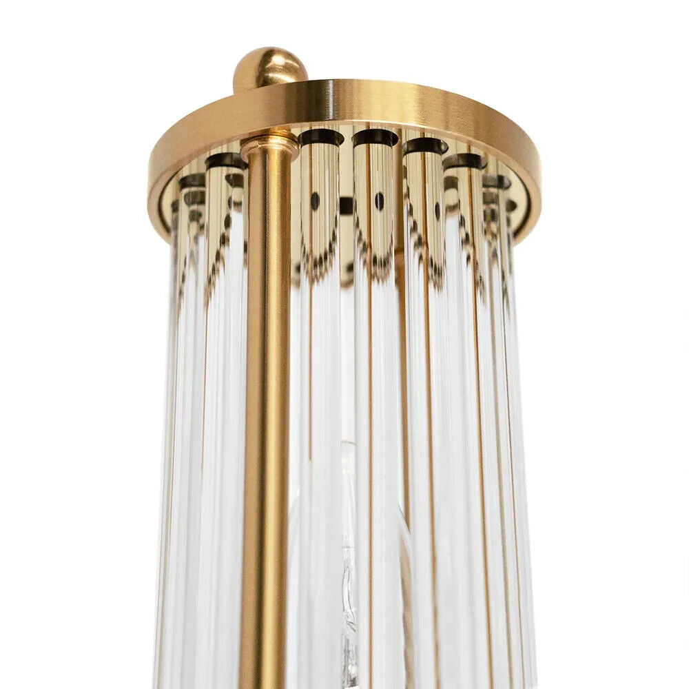Hunter Wall Sconce - Brass Long Brass  Cafe Lighting